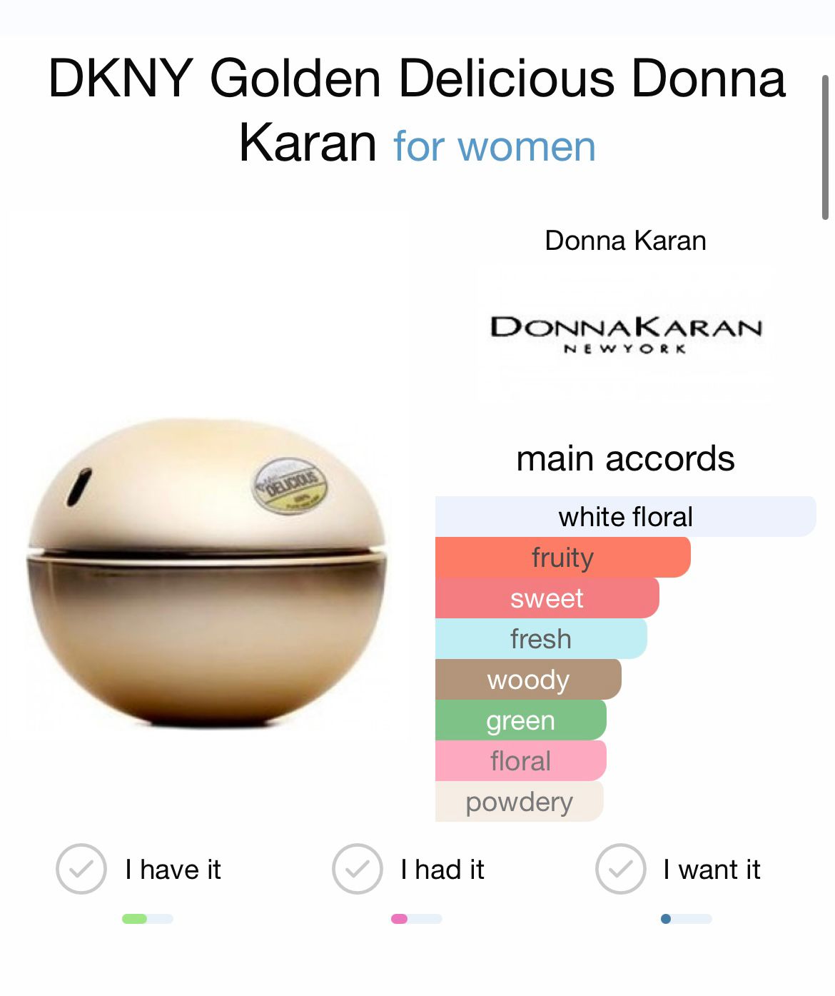 DKNY Golden Delicious