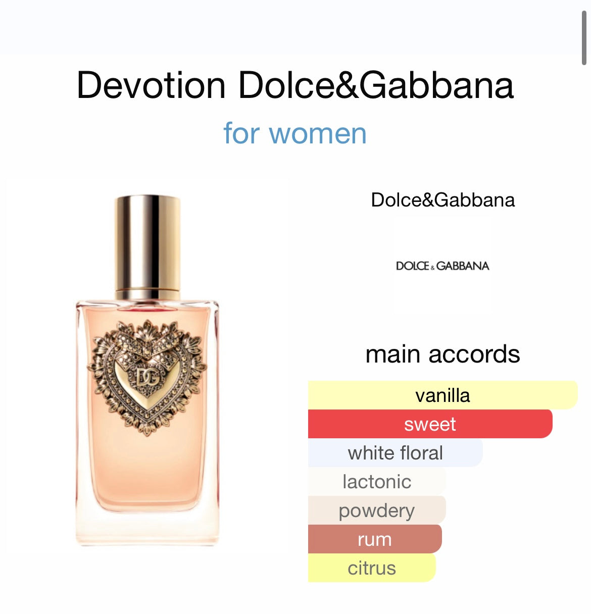 Devotion EDP by Dolce&Gabbana