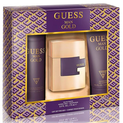 Gold Gift Set (Perfume 75 ml + Shower Gel 200 ml + Body Splash 226 ml)