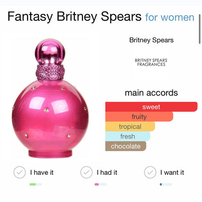 Britney Spears Fantasy (Perfume 100 ml + Body Souffle 100 ml + Shower Gel 100 ml )