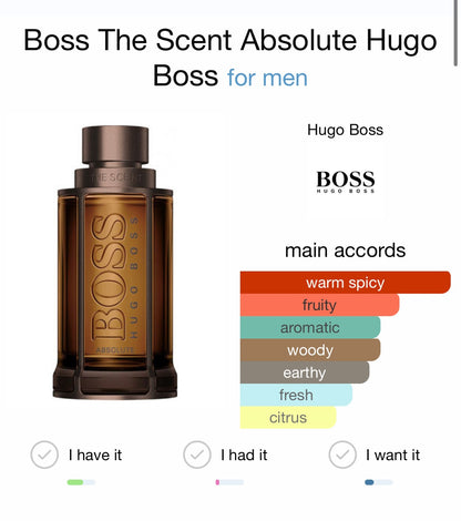 The Scent Absolute Boss
