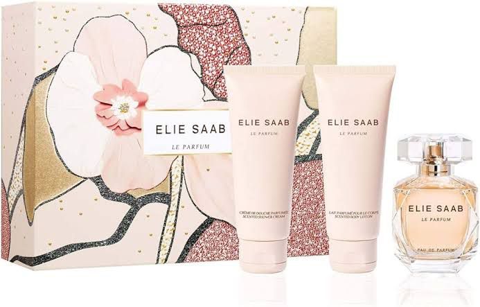 Elie Saab Le Parfum Gift Set ( Perfume 90 ml + Body Lotion 75 ml + Shower Gel 75 ml )