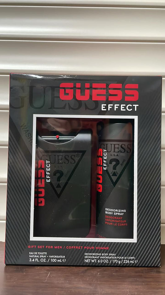 Guess Effect Gift Set (Perfume 100 ml + Body Spray 226 ml)