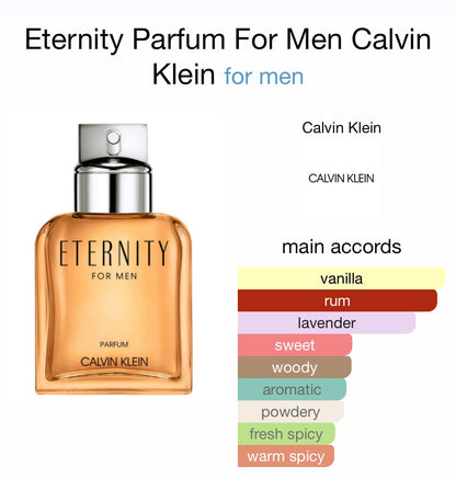Eternity Parfum For Men by Calvin Klein