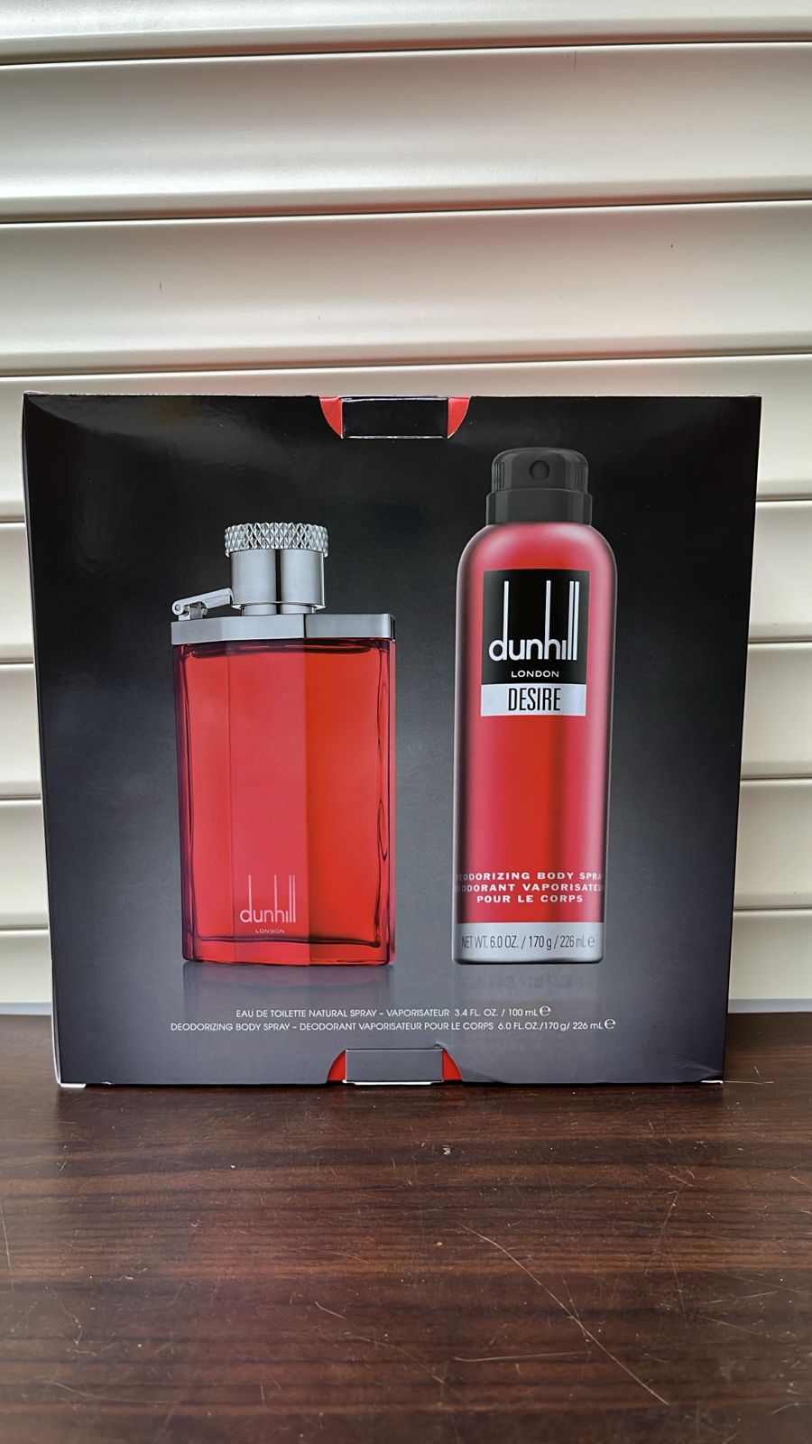 Desire Red Gift Set (Perfume 100ml + Body Spray 226 ml)