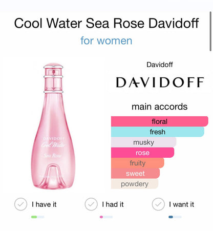 Cool Water Sea Rose